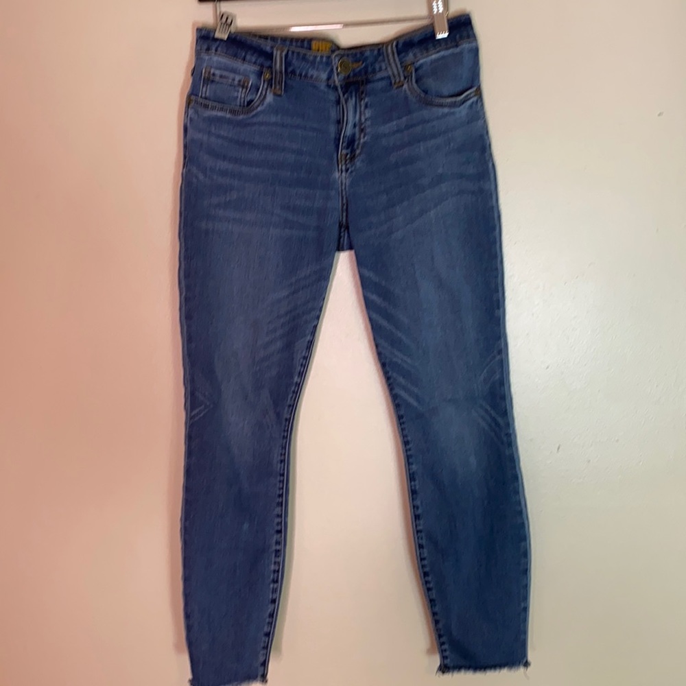 Women’s Kut from the Kloth Cropped Raw Hem Jeans Size 10